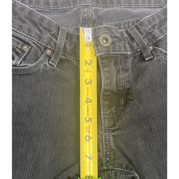 Levi’s Black-Denim Boot Leg Light Stretch Jeans Women's 29x32 (8) - Picture 5 of 7